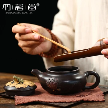 |Bambukų arbata salė yixing rekomendavo visoms vertus varlė įdomių senovinių arbatinukas undressed rūdos kingbox arbatos rinkiniai
